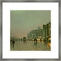 Liverpool Docks From Wapping Framed Print