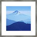 Llaima Volcano Chile Framed Print