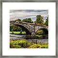 Llanrwst Bridge Panorama Framed Print