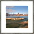 Loch Scavaig And The Cuillins Framed Print