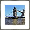 Tower Of London Bridge Framed Print