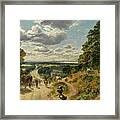 London From Shooters Hill Framed Print