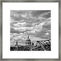 London - St. Pauls Cathedrale Framed Print