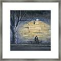 Lonely In Paris Framed Print