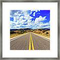Lonely New Mexico Highway Framed Print