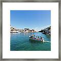 Looe Ferry Boat Cornwall Framed Print