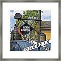 Look And Listen Framed Print