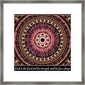 Look To The Lord Framed Print