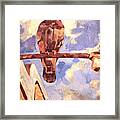 Lookout Pigeon Framed Print