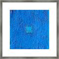 Lost In The Blue Framed Print