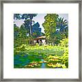 Lotusland Framed Print