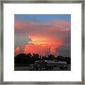 Louisiana Sunset Framed Print