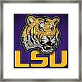 Louisiana State University Tigers Football Framed Print