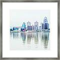 Louisville Cityscape Framed Print