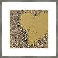 Love In A Muddy Puddle Framed Print
