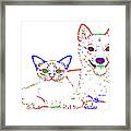 Love Me. Pet Series Framed Print