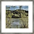 Lovely Lake View Framed Print