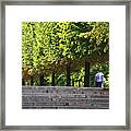 Lovers In The Tuileries Framed Print