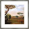 Low Country Swamp Framed Print