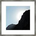 Low Sun Over The Valley Framed Print