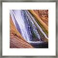 Lower Calf Creek Falls Framed Print