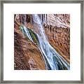 Lower Calf Creek Falls Ii Framed Print