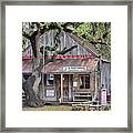 Luckenbach Texas Framed Print