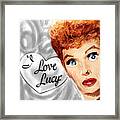 Lucy Framed Print