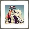 Lucy The Elephant Framed Print