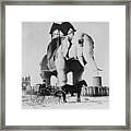 Lucy The Margate Elephant Framed Print