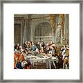 Lunch Of Oysters Framed Print