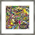Lure Collage Framed Print