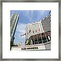 Luxury Hotel In Jakarta, Indonesia Capital City. Framed Print