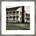Luxury Living In The 19th Century Framed Print