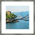 Luxury Villa Portofino Framed Print