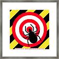 Lyme Disease - Tick Zone Framed Print