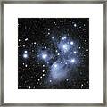 M45--the Pleiades Framed Print
