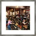 Machinist - The Master Class 1920 Framed Print