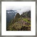 Machu Picchu Framed Print