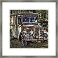 Very Old Mack Truck Framed Print