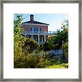 Mackay Mansion From Garden Framed Print