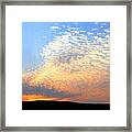 Mackerel Sky Framed Print