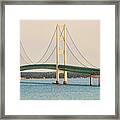 Mackinac Bridge No 2 Framed Print