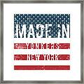 Made In Yonkers, New York Framed Print