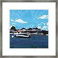 Madfish Grille In Smith Cove Framed Print