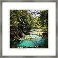 Madison From The High Bank Framed Print