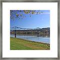 Madison, Indiana Bridge Framed Print