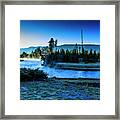 Madison River Yellowstone At Dawn Framed Print