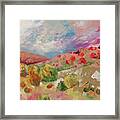 Magic Of Sunrise Framed Print