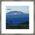 Magnificent Kilimanjaro Framed Print